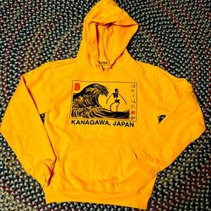 Surf skeleton Bowery supply hoodie Japan